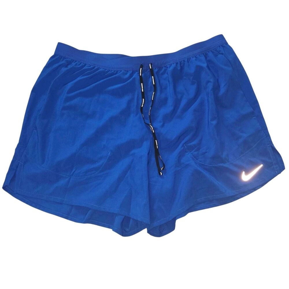 Nike Men's Dri-FIT Running Shorts Blue 2-in-1 Stride XL Fits‎ Small CJ5453-480